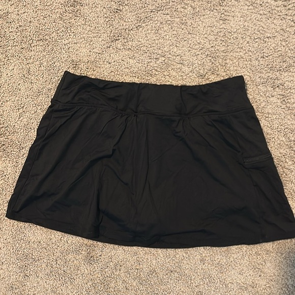 Beach House Black Swim Skirt - Picture 2 of 6